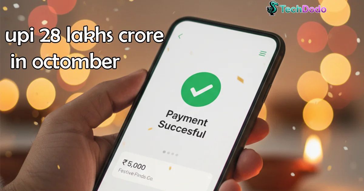 Diwali + GST Cuts: UPI Is Poised for a Record ₹28 Lakh Crore October